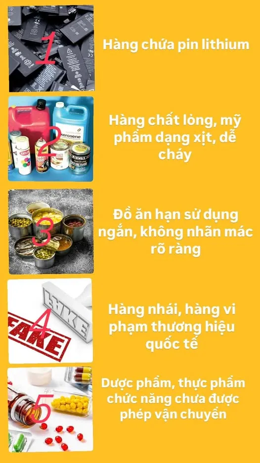 🚫 HÀNG BỊ HẢI QUAN TRẢ VỀ – CẨN THẬN TRƯỚC KHI GỬI! 🚫